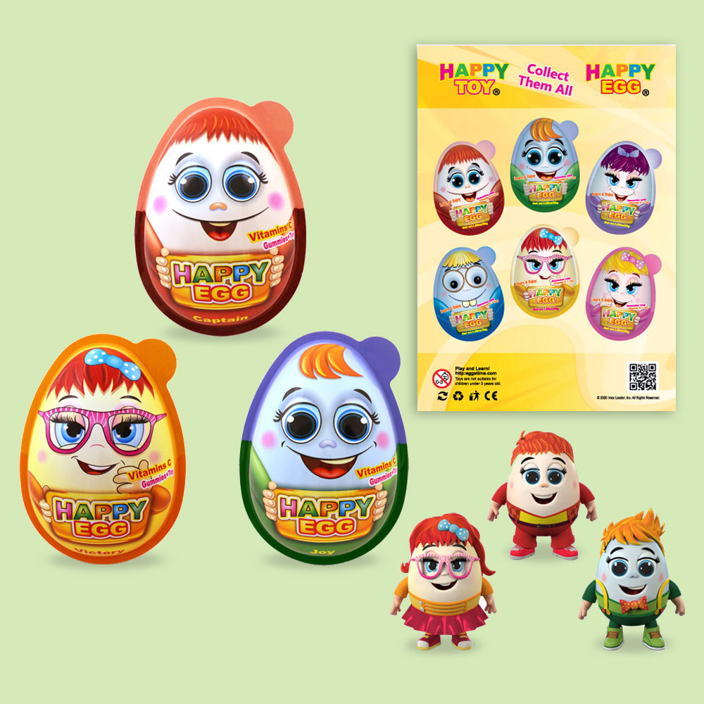 Happy Toy™ — Find inside Happy Egg®